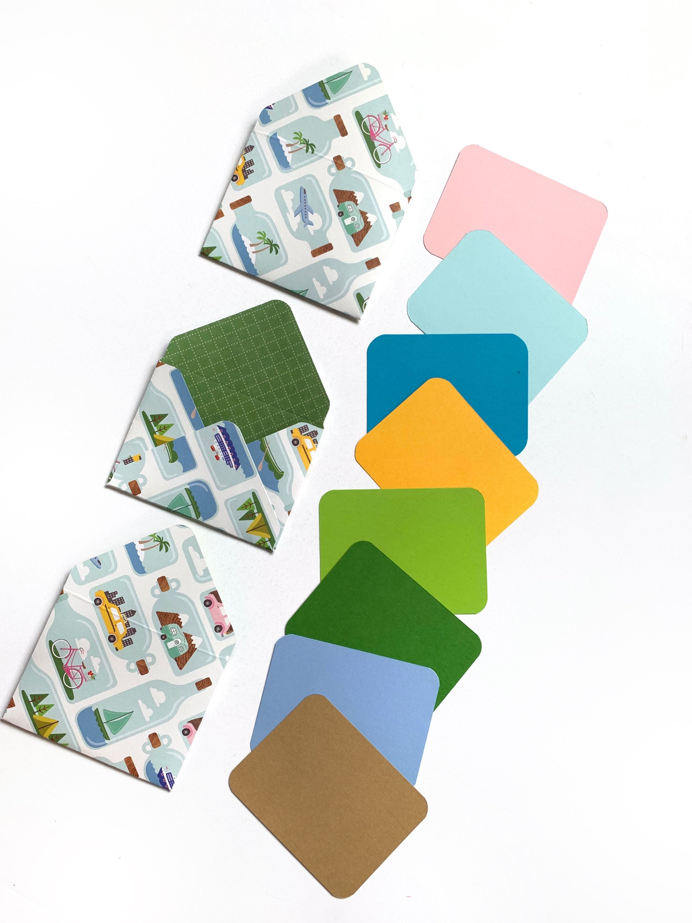 Going Away Thank You Travel Note Cards Travel Theme Gift - Etsy