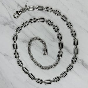 Silver Links Belt - Etsy display picture 1