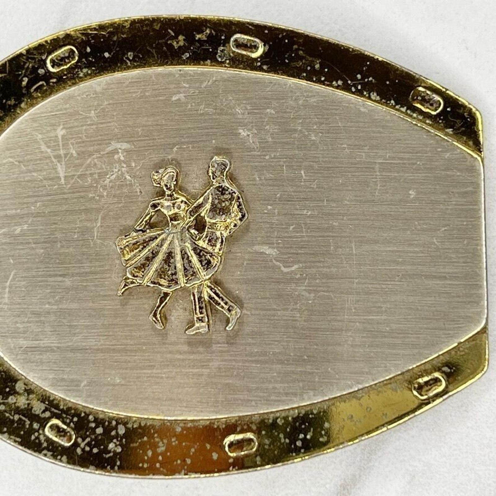 Vintage Dancing Couple Square Style Two Tone Belt Buckle il_fullxfull.4605590502_r8kl.jpg main image 3