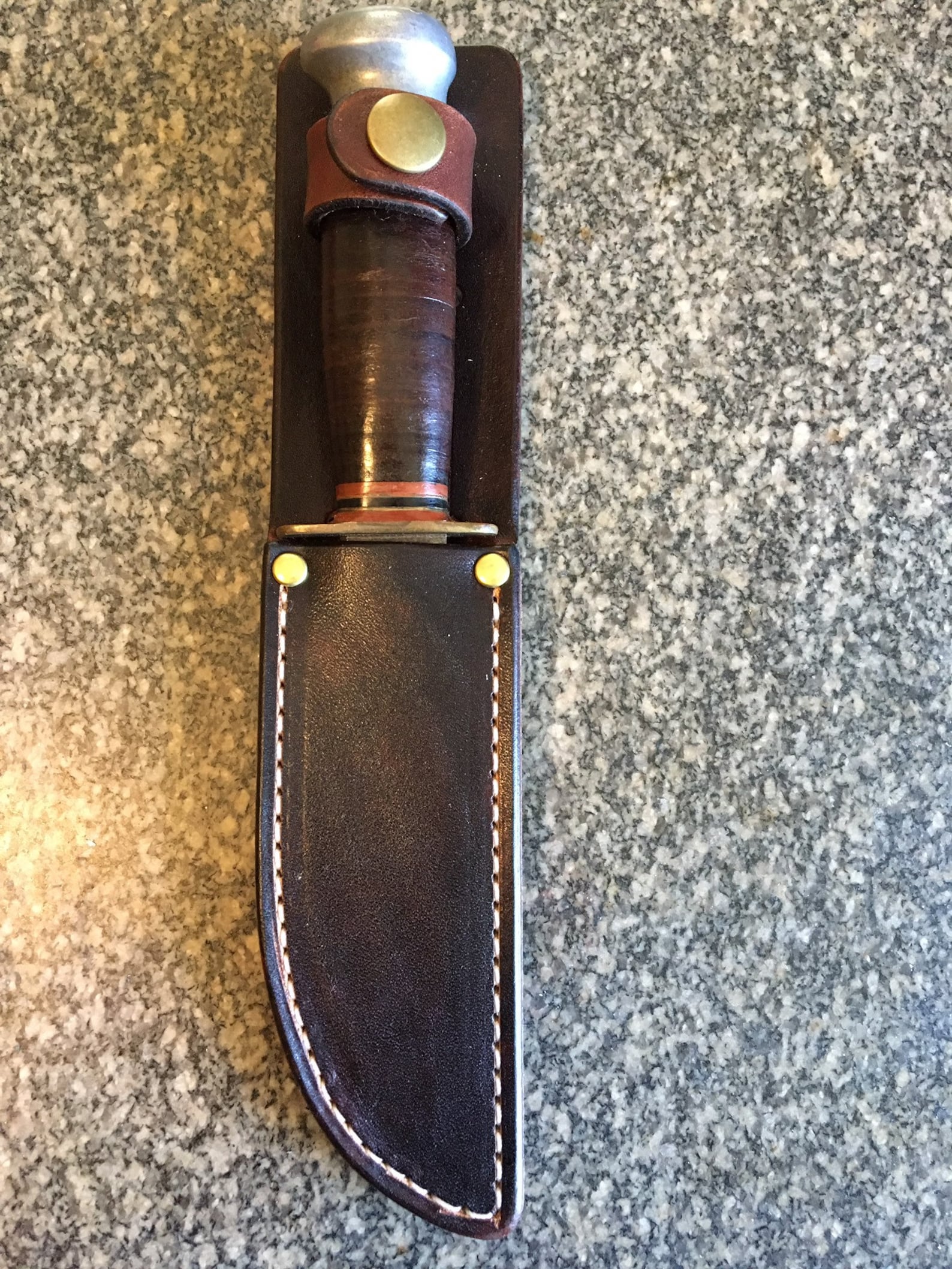 Custom Marbles 6 1/2 Bld. Ideal knife sheath Etsy