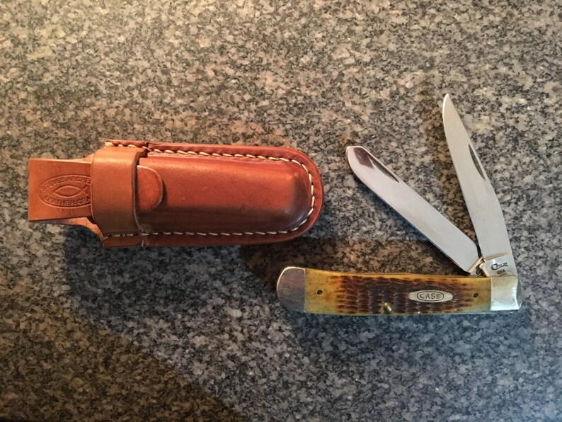 CASE Trapper Model Belt Sheath Etsy
