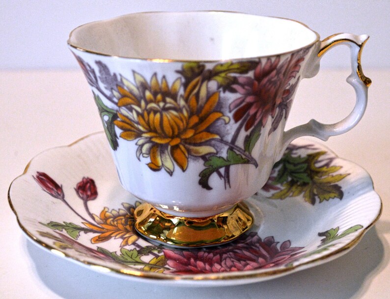 Vintage Royal Albert Bone China Tea Cup and Saucer Etsy Canada