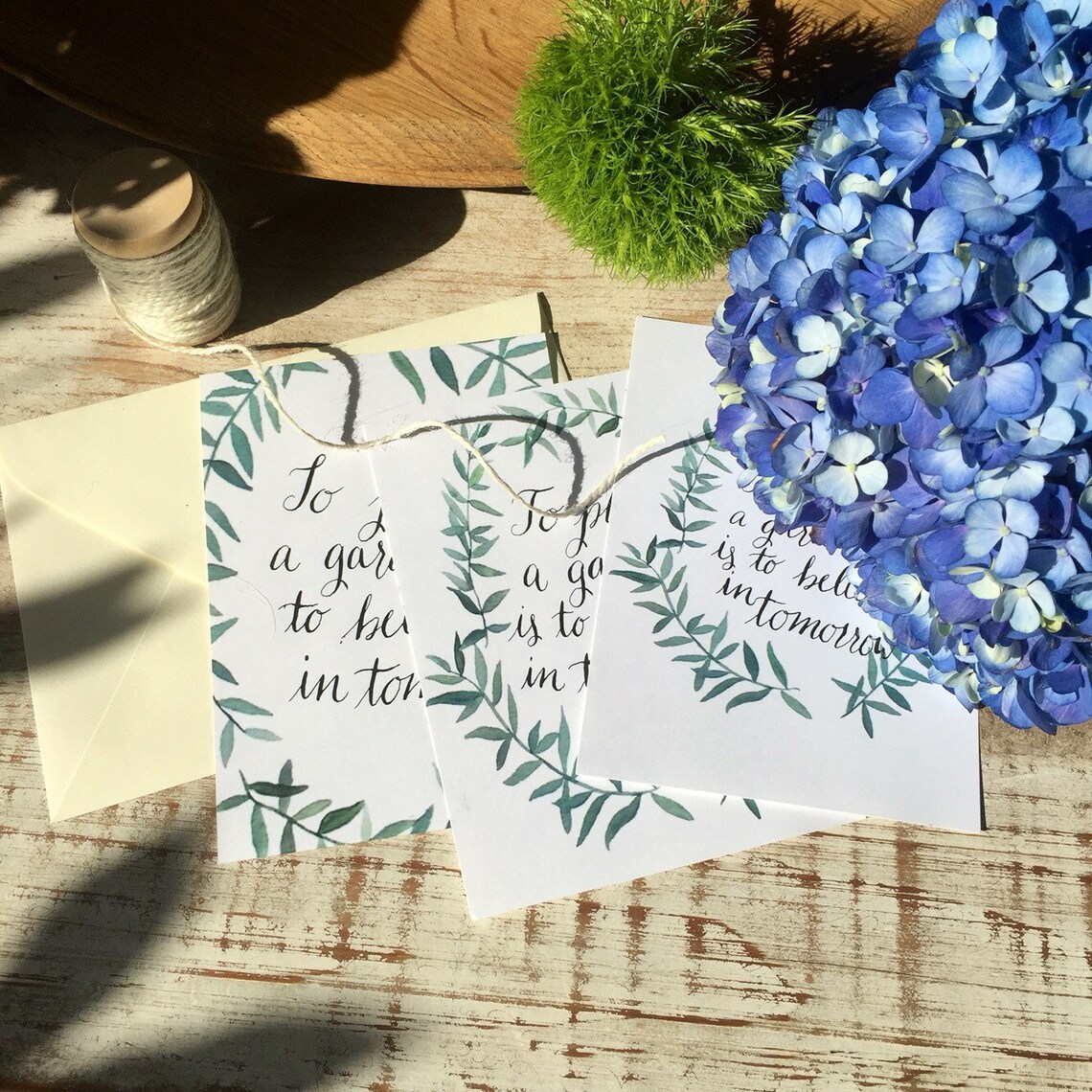 Watercolor Greenery Wreath Download - Etsy