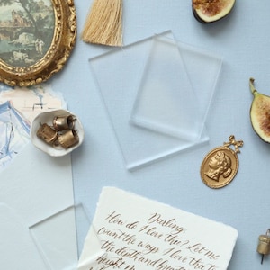 Acrylic or Wood Risers: Flat Lay Photography Styling Kit