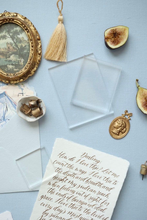 Acrylic or Wood Risers: Flat Lay Photography Styling Kit | Set of 7