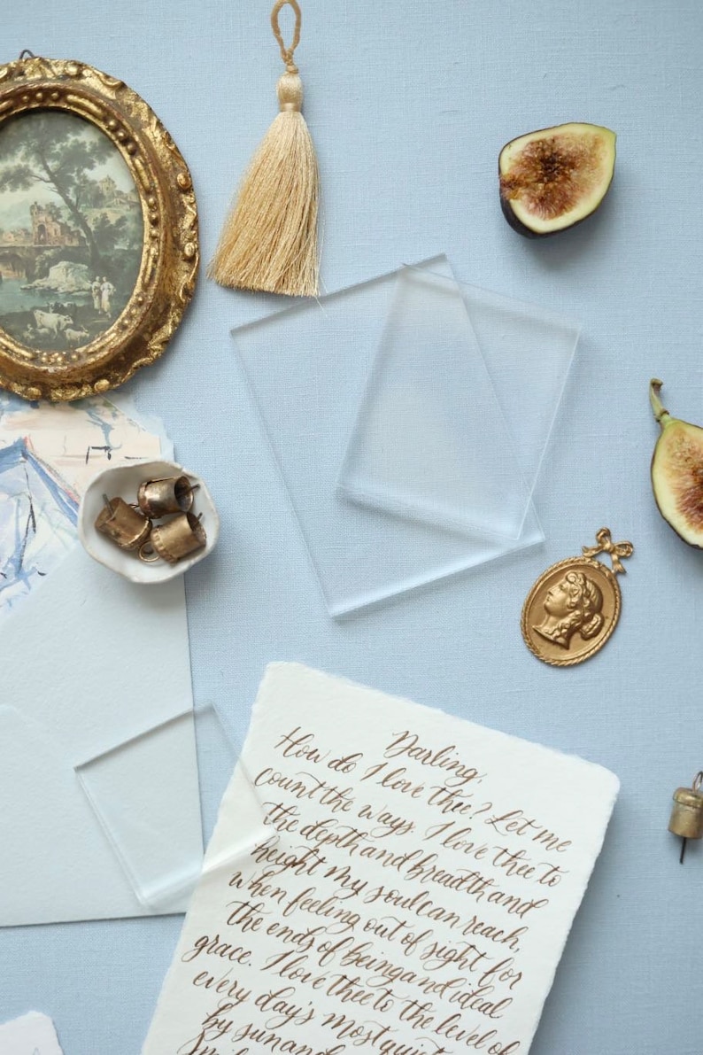Acrylic or Wood Risers: Flat Lay Photography Styling Kit | Set of 7 image 1