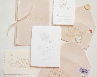 Styling Kit Grab Bags of Bespoke Handmade Paper Stationery | Letterpress | Digital Printing | Calligraphy