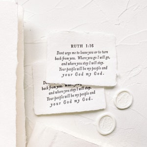 Custom Letterpress Business Cards on Handmade Paper image 5