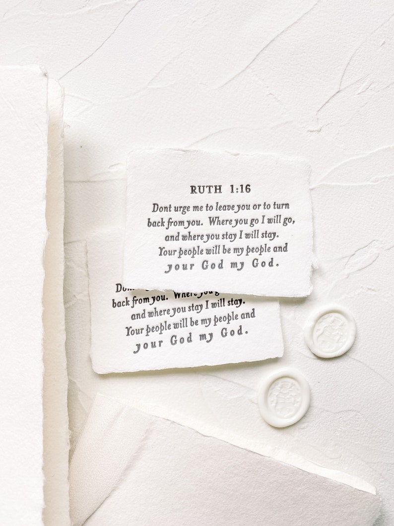 Custom Letterpress Business Cards on Handmade Paper image 5