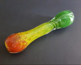 Rasta glass chillum, one hitter, sneak a toke