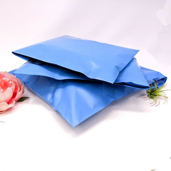 6x9 Poly Mailers | Blue | Mailing Envelope | Self Sealing | Poly Bag