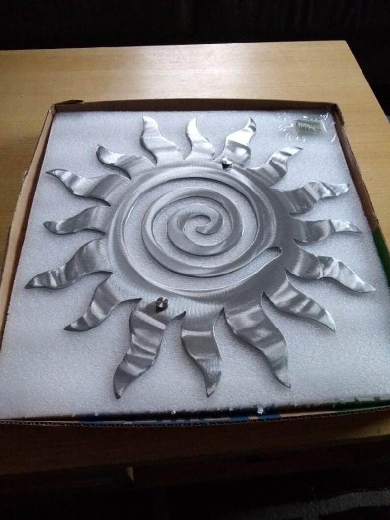 Metal Wall Art Sun ETSY Handmade Wall Decor Copper Metal Sun Etsy