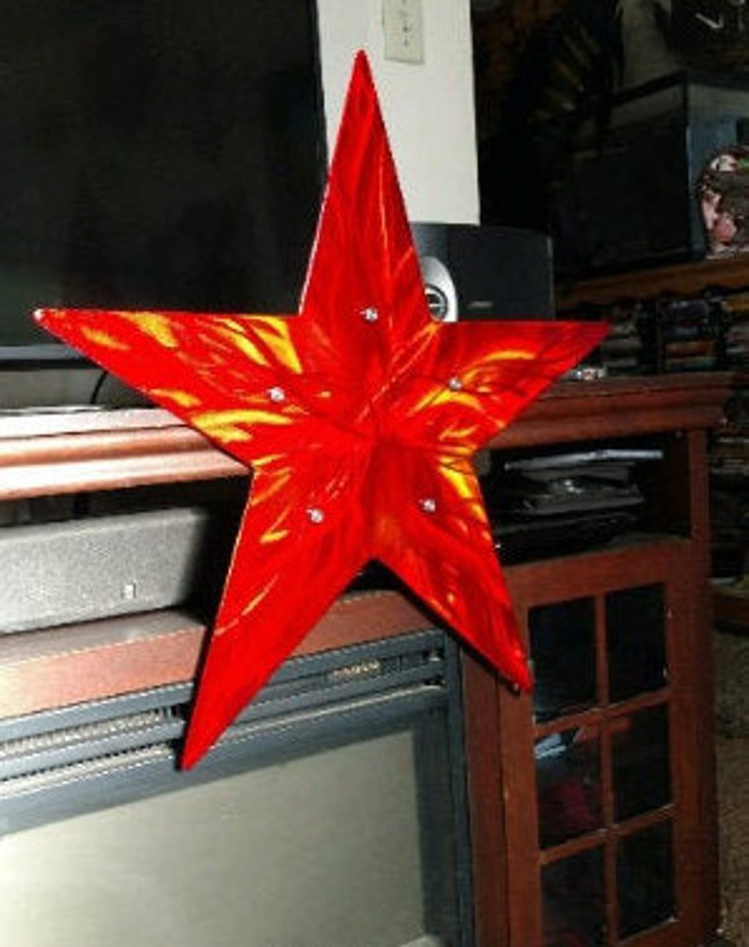 Large Metal Stars Star Wall Hanging Decor Home Decor Stars Farmhouse