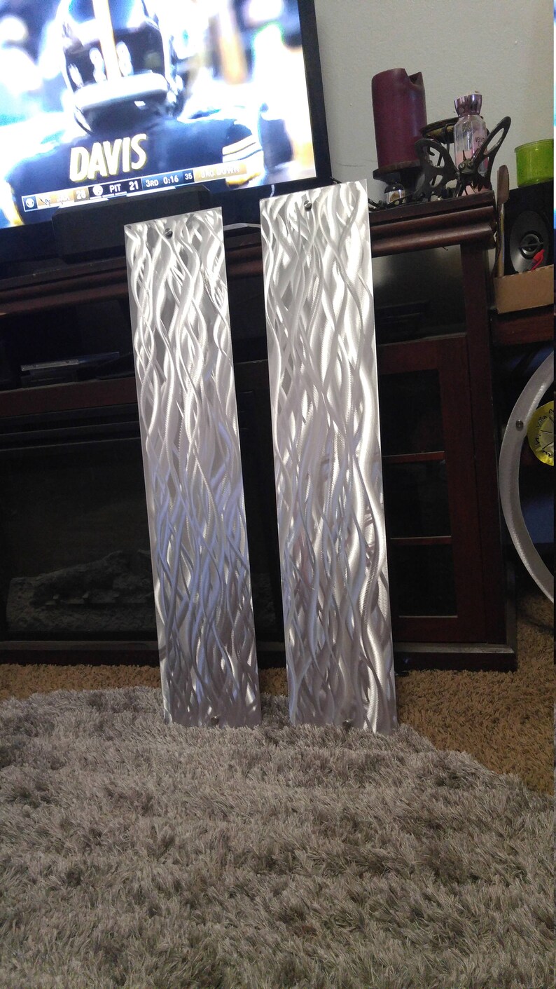 Wall art panel set of 2 ETSY handmade home decor modern wall Etsy