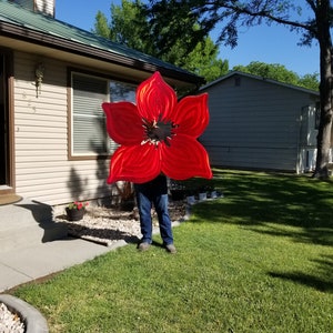 Metal Flower Wall Art Flower Wall Decor/ large Metal Flowers farmhouse Flower Wall Art/ indoor Outdoor Dècor/ Indoor Dècor/ Garden Decor