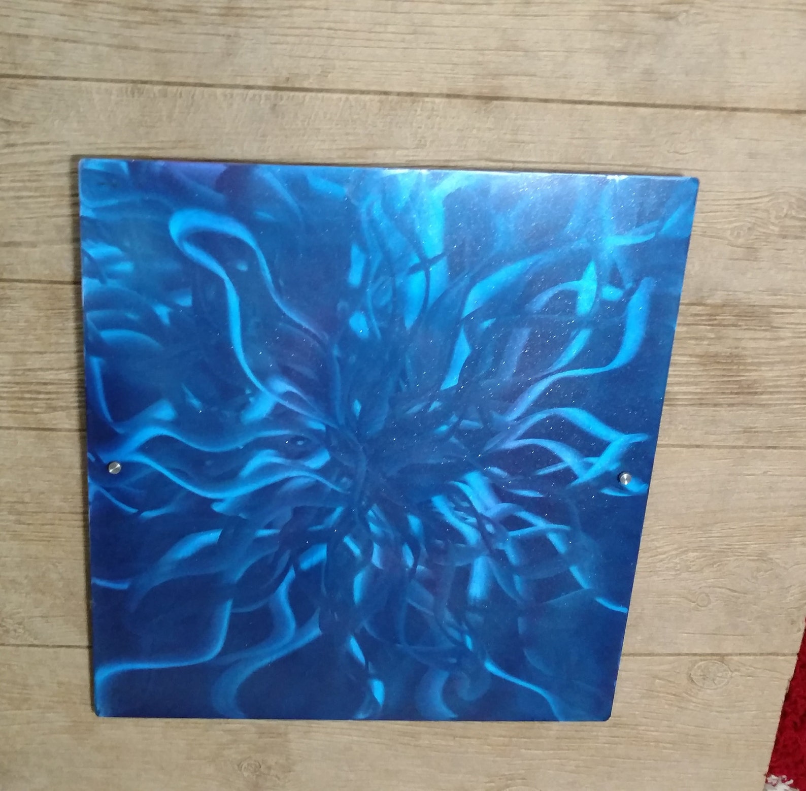 Metal Wall Art Unique Wall Decor Panel Set of 2 Modern Decor Etsy