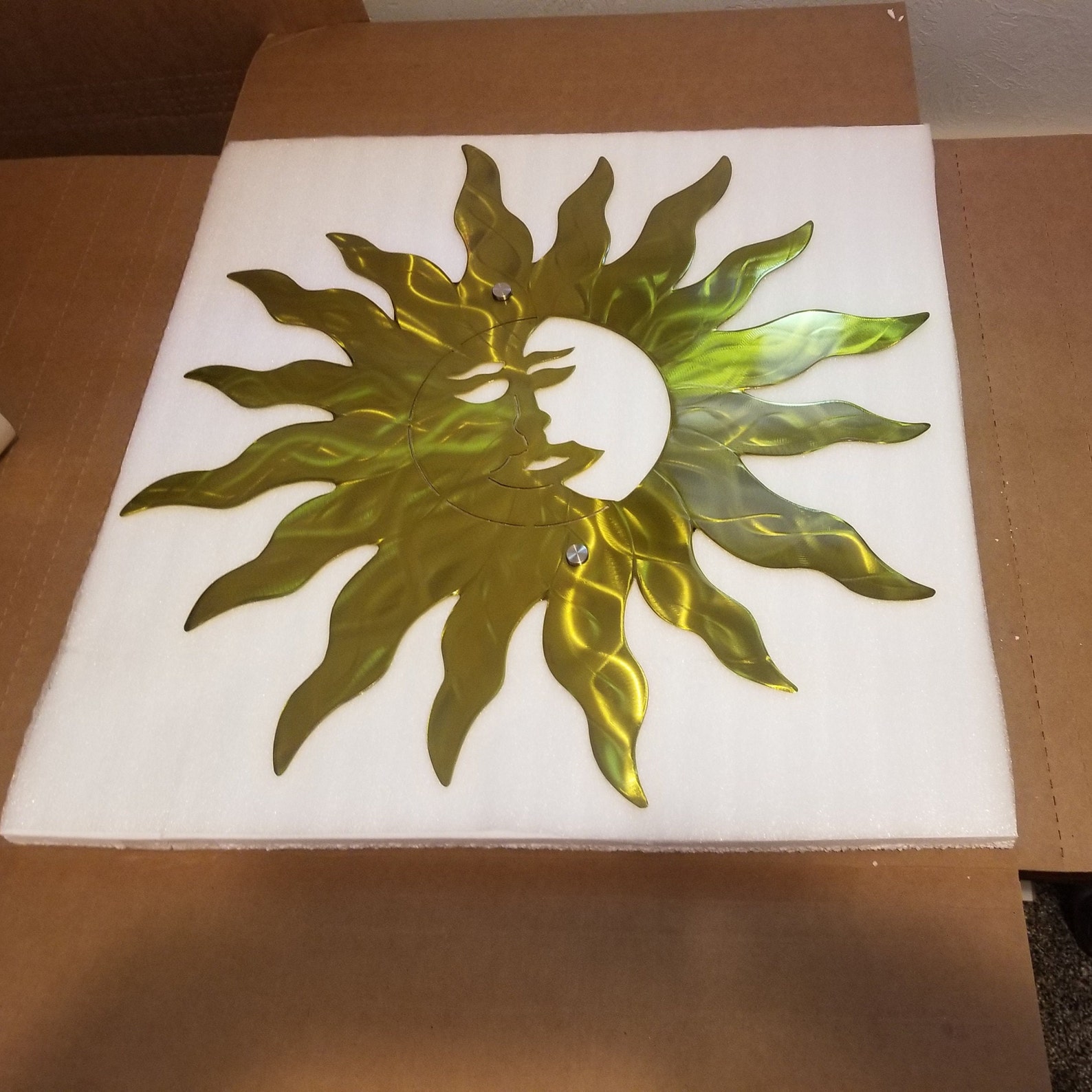 Wall Decor Sun Indoor Large Sun Outdoor Wall Decor Recycled Etsy