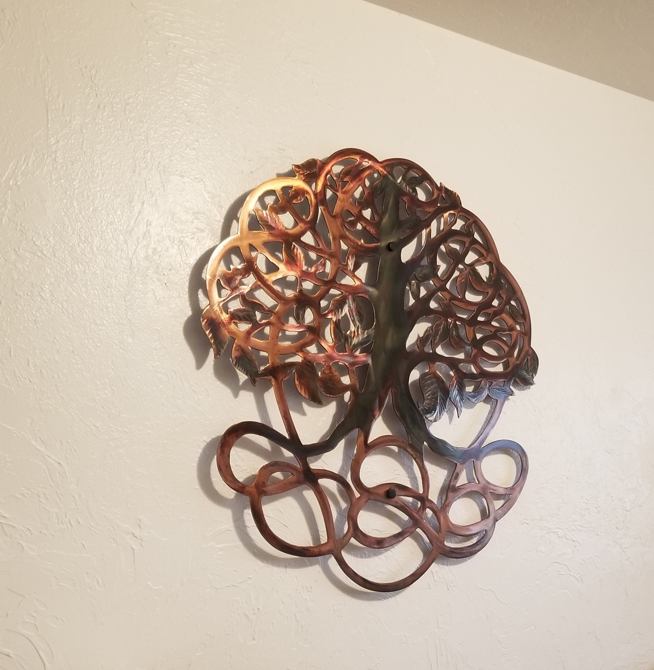 Metal Wall Art Tree of Life Unique Home Decor Gifts Handmade Large Tree ...