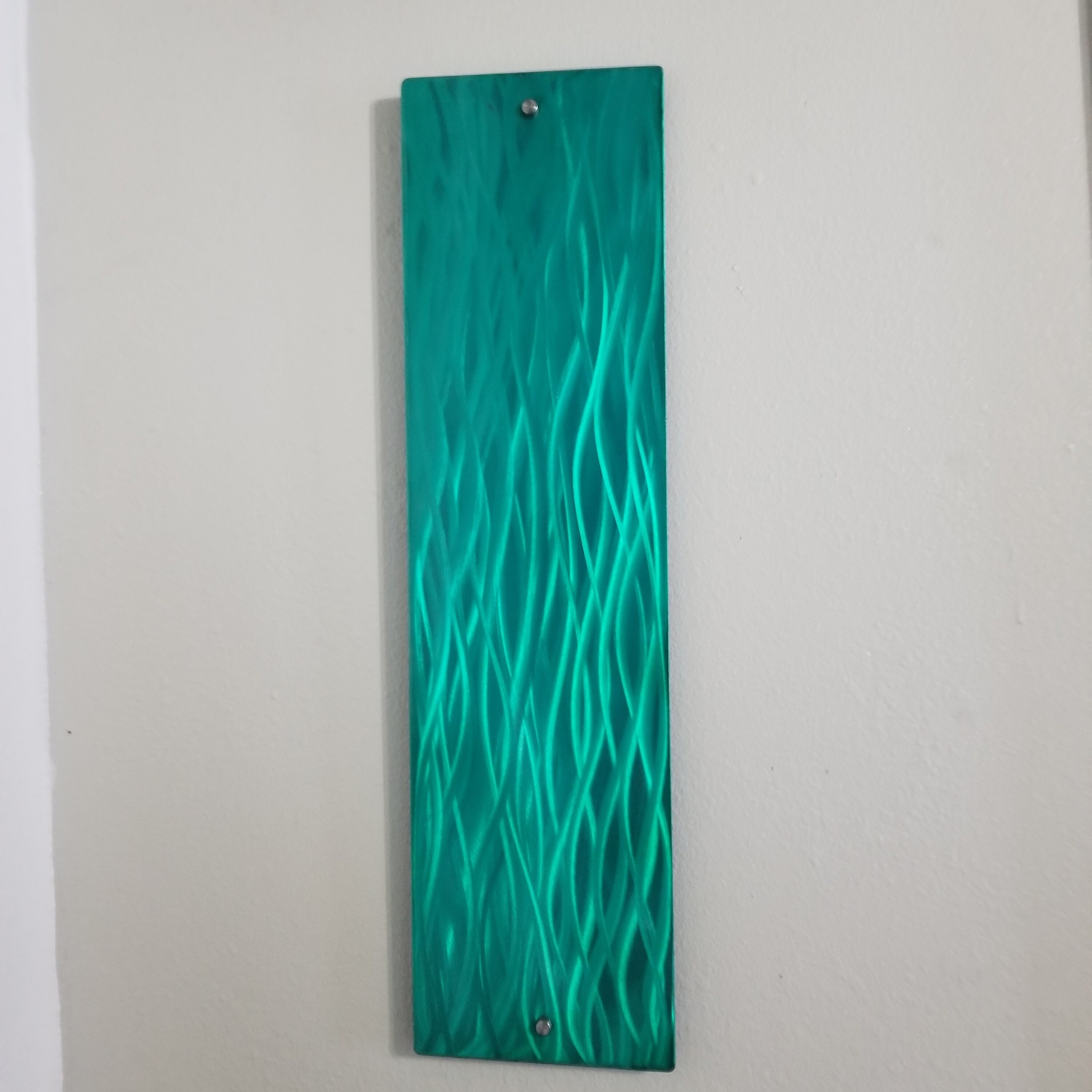 Wall Art Home Decor Panel Set of 2 Etsy Handmade Modern Metal Etsy UK