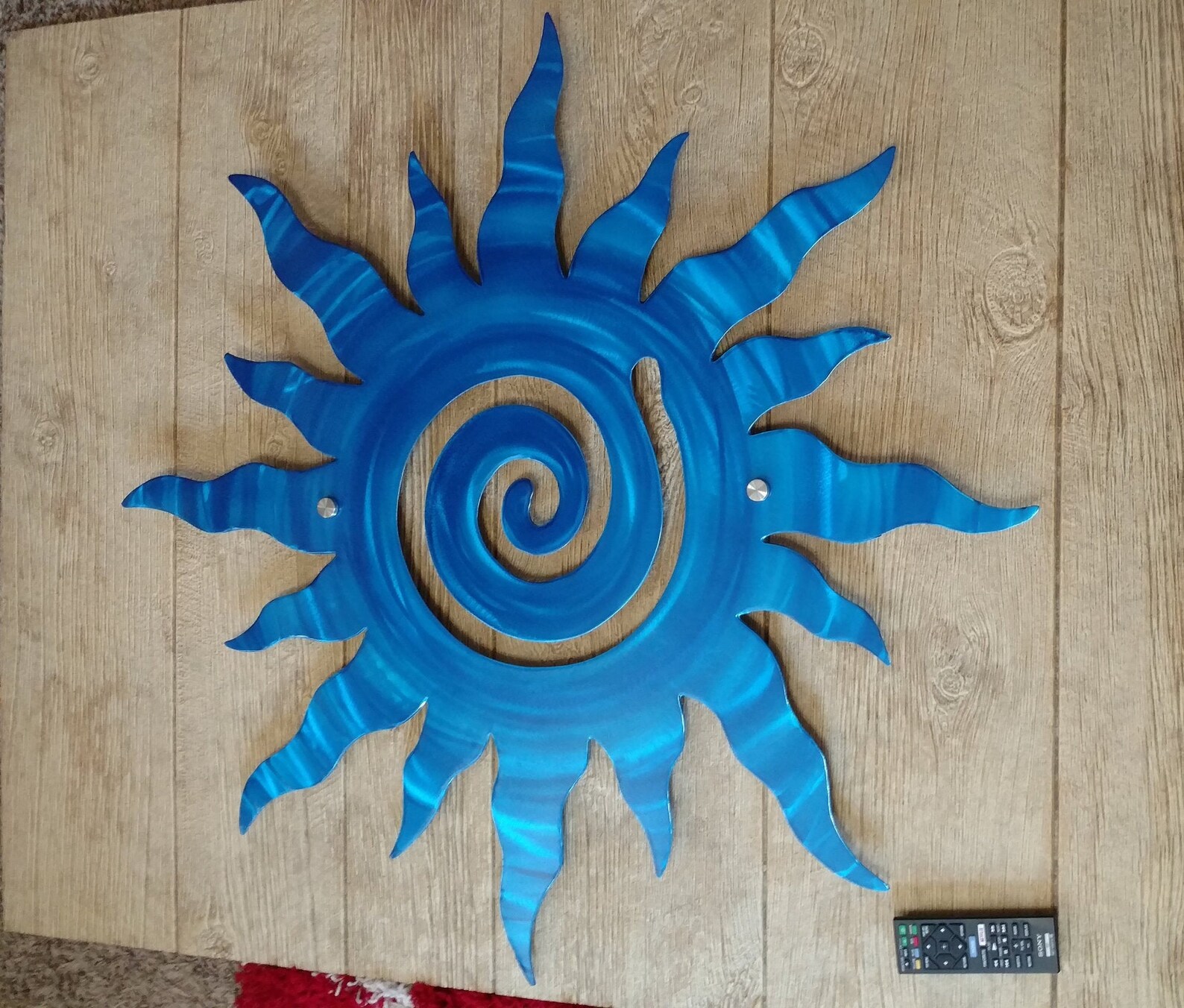 Sun Metal Wall Art. Rustic Wall Hanging Sun. Sun Decor. Etsy