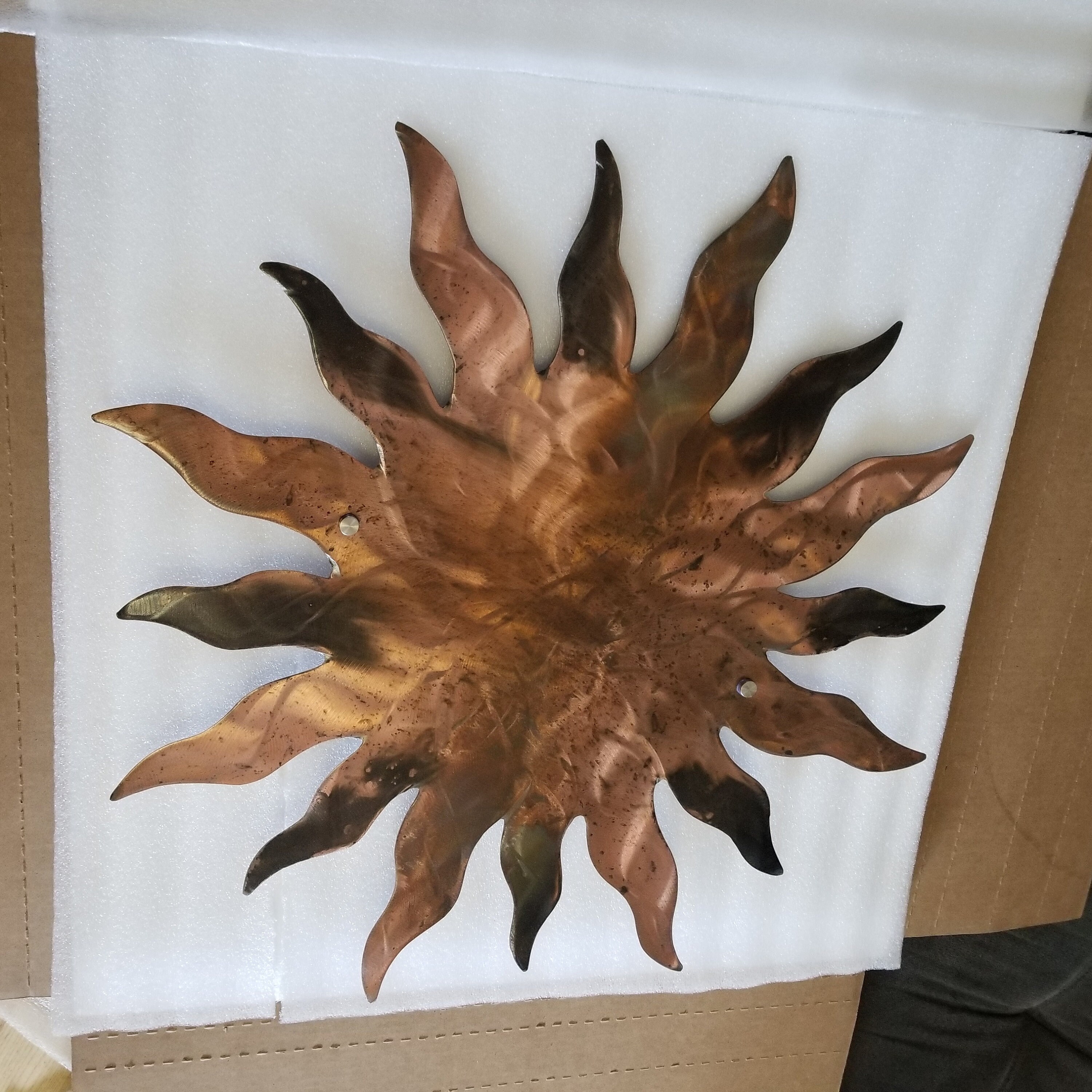 Rustic wall art decor Sun large sun outdoor Wall Decor Etsy