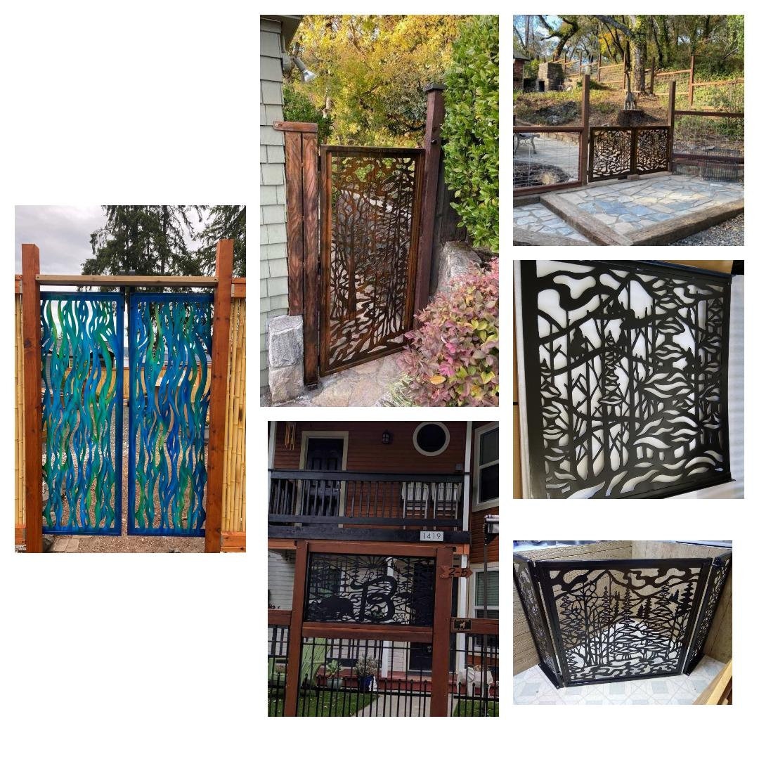 Decorative indoor metal gates hotsell
