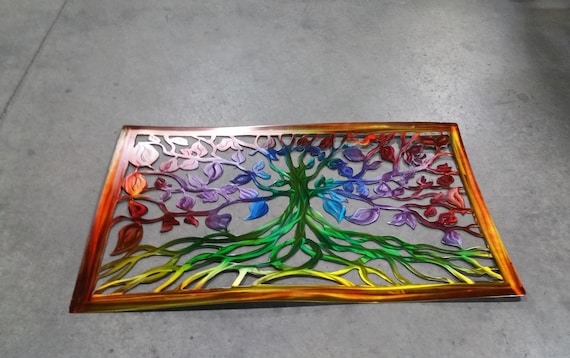 Large Metal Wall Art Tree of Life Indoor/outdoor Art Wall | Etsy