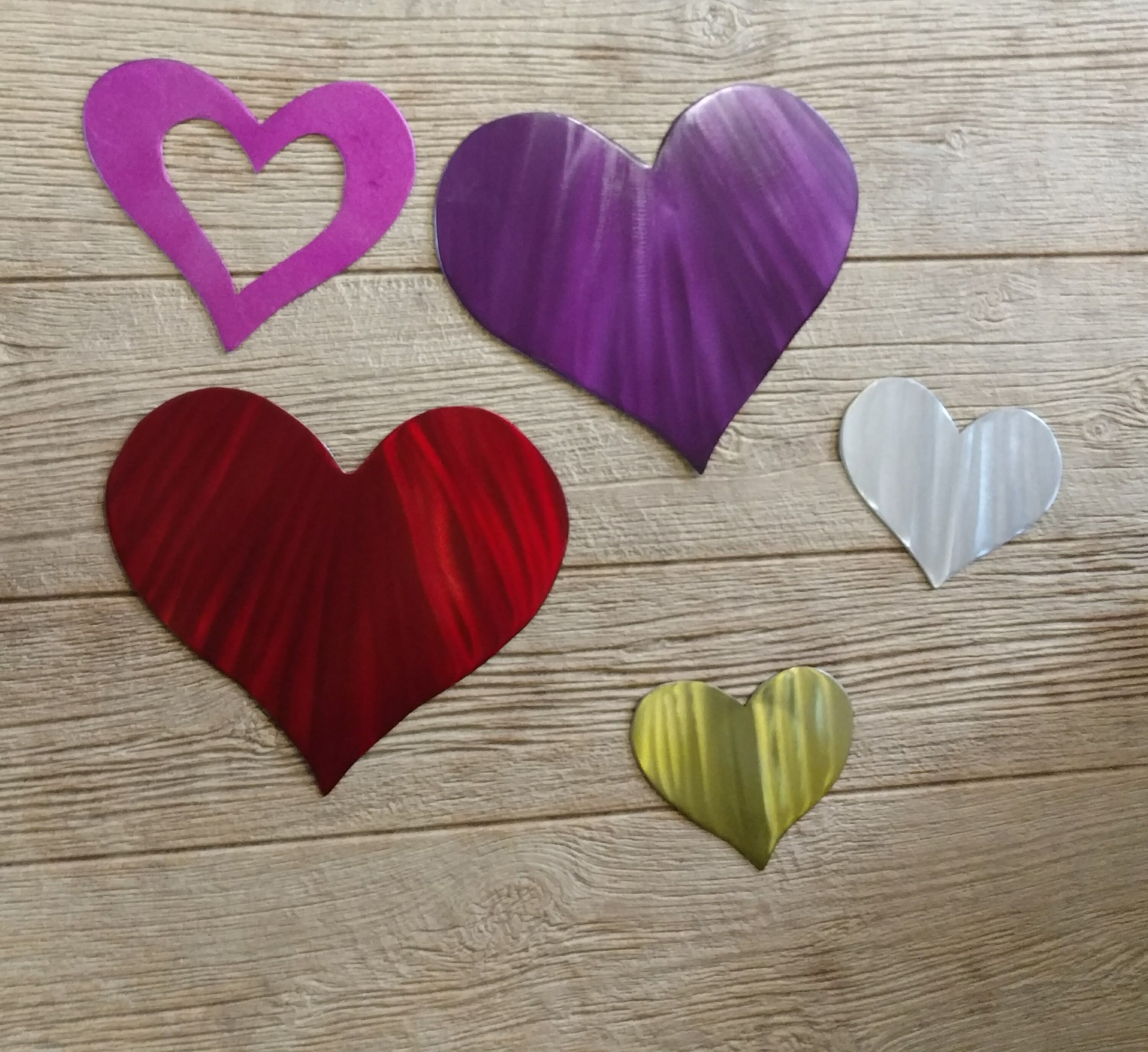 Valentine Decoration Heart Wall Art Handmade Heart Metal Wall Etsy