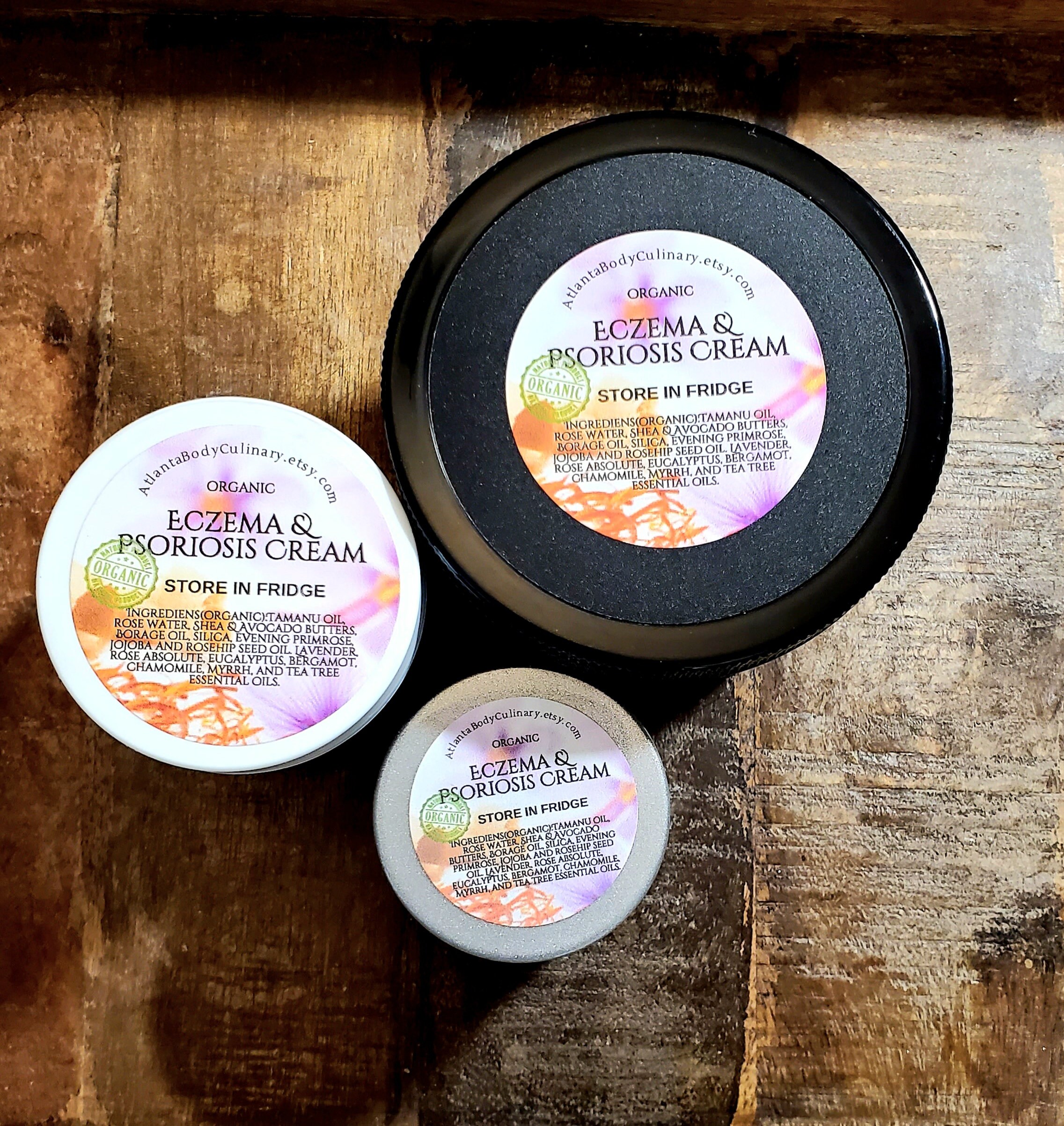 Avocado Honey Eczema & Psoriosis Cream Organic Eczema Cream Etsy Canada