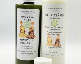 Frankincense & Myrrh shampoo conditioner set