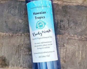 Hawaii Tropics organic body wash