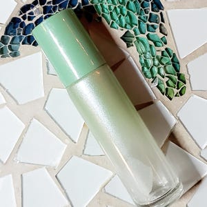 Fragrâncias Roll on Gradiente Verde escolha sua cor perfumes roll on naturais perfumes de óleos essenciais orgânicos perfumes roll on veganos