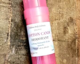 Cotton Candy organic deodorant