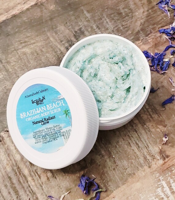 Sample Ocean Salt Lime Vodka Body Scrub Organic Body Scrub Etsy