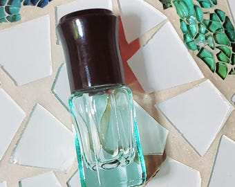 Aqua turquoise Sea Glass Roll on ANY SCENT