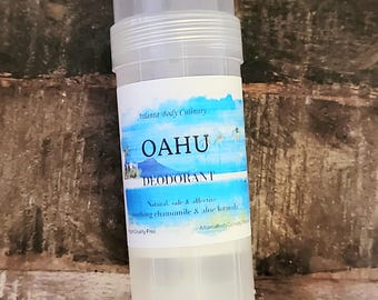 Oahu organic deodorant