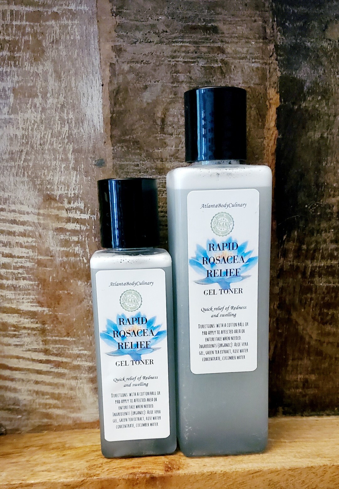 Rosacea Soothing Get Toner Blue Tansy - Etsy