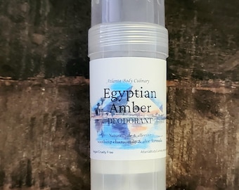 Egyptian Amber organic deodorant