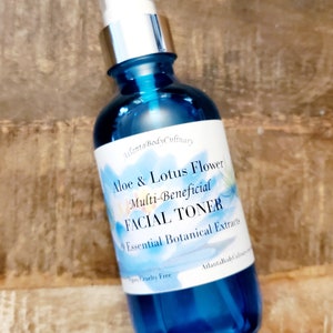 Lotus flower botanical extract toner organic toner lotus flower toner luxury facial toner organic toner