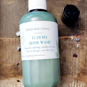 Organic eczema body wash natural eczema body wash soothing body wash