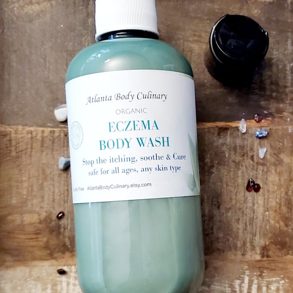 Organic eczema body wash natural eczema body wash soothing body wash