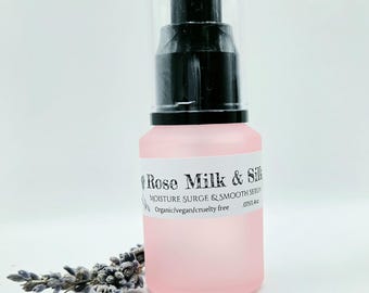 Rose Milk & Silk organic hydration surge