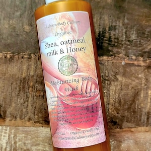 Shea oatmeal milk and honey organic body wash shea and honey milk and honey body wash oatmeal body wash