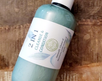 Organic 2 in 1 Shampoo and conditioner any scent shampoo conditioner chemical free shampoo