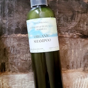 Organic Itchy flaky scalp Shampoo OR conditioner natural dry scalp shampoo soothing organic shampoo