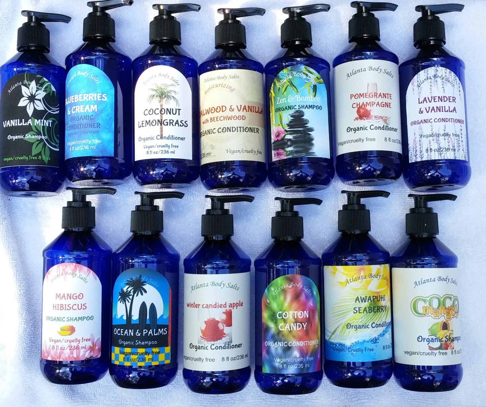 ZEN set Organic shampoo organic conditioner vegan shampoo Etsy