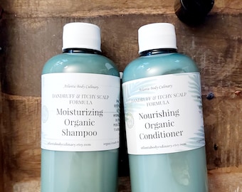 Organic Itchy flaky scalp Shampoo OR conditioner natural dry scalp shampoo soothing organic shampoo