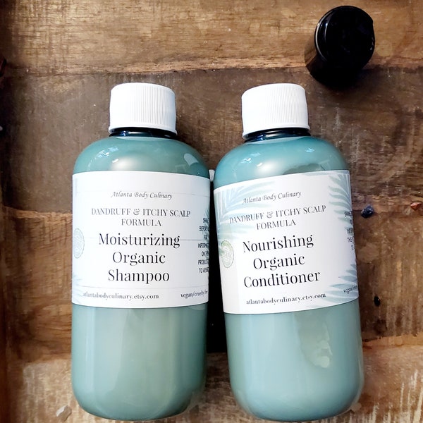 Organic Itchy flaky scalp Shampoo OR conditioner natural dry scalp shampoo soothing organic shampoo