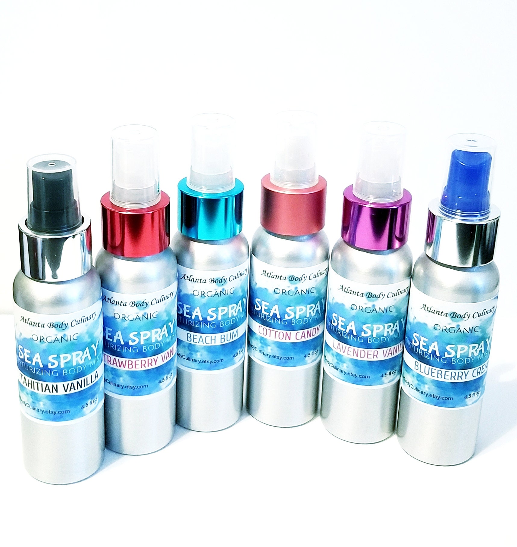 Sea Spray moisturizing body mist vegan perfume organic perfume Etsy