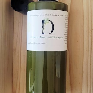 Organic Itchy flaky scalp Shampoo OR conditioner